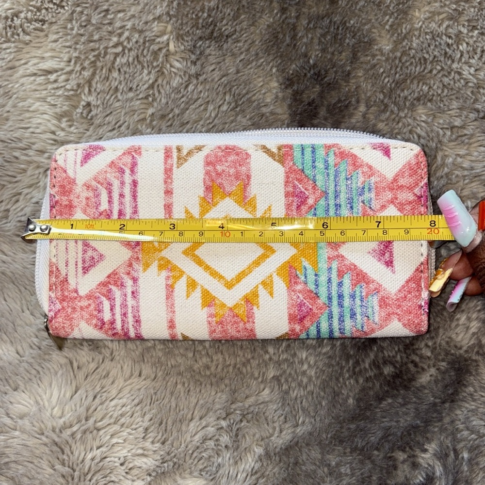 Geometric Patterned Wallet - image 4